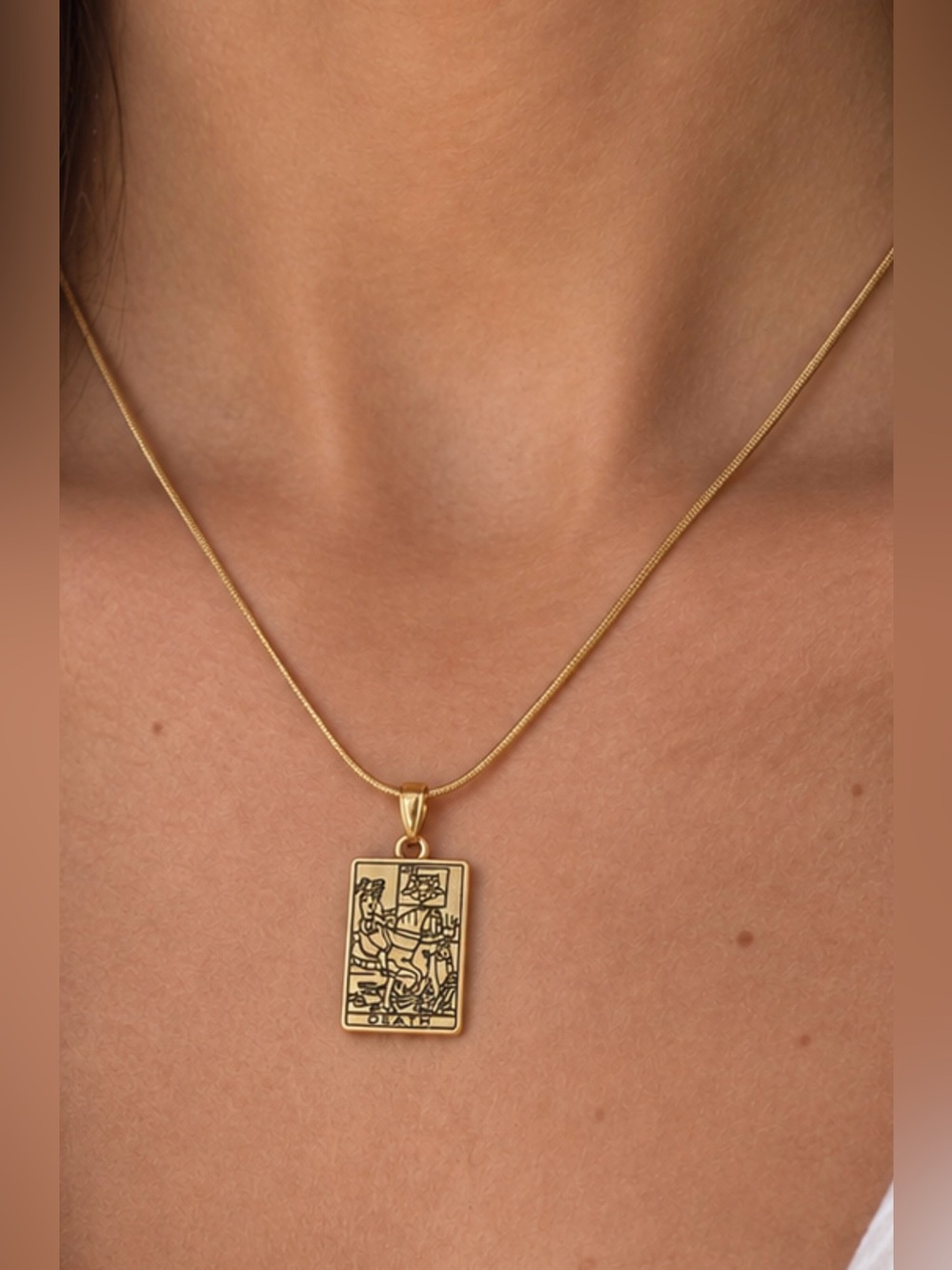 ✨ Tarot Card Necklace - Death
